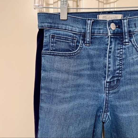 MADEWELL 9” High-Rise Skinny Jeans in Beattie Wash Size 25 - Picture 10 of 16